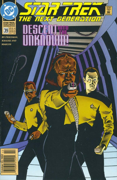 Star Trek: The Next Generation (1989 series) #39 [Newsstand]
