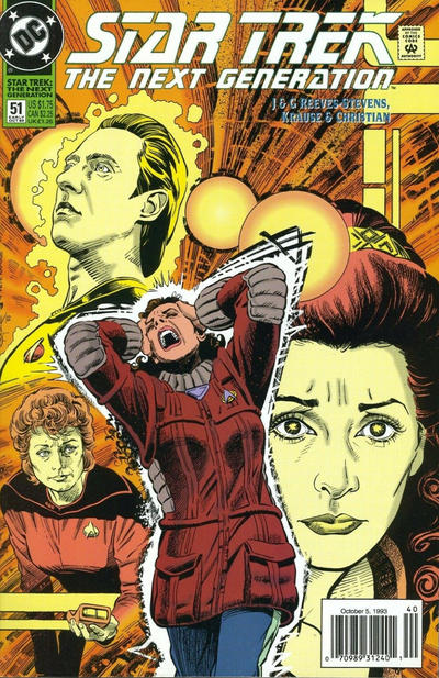Star Trek: The Next Generation (1989 series) #51 [Newsstand]