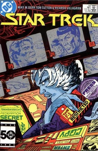 Star Trek (DC, 1984 series) #16 [Direct]