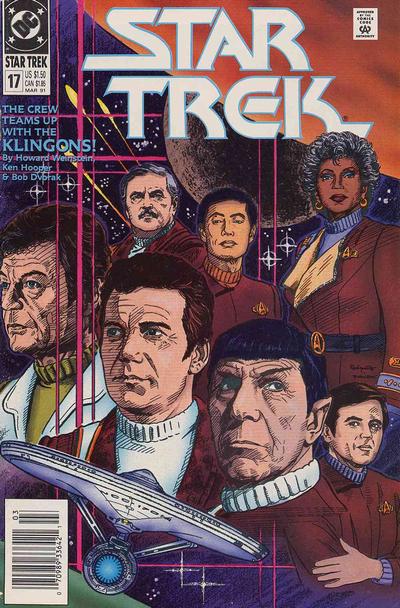 Star Trek (1989 series) #17 [Newsstand]