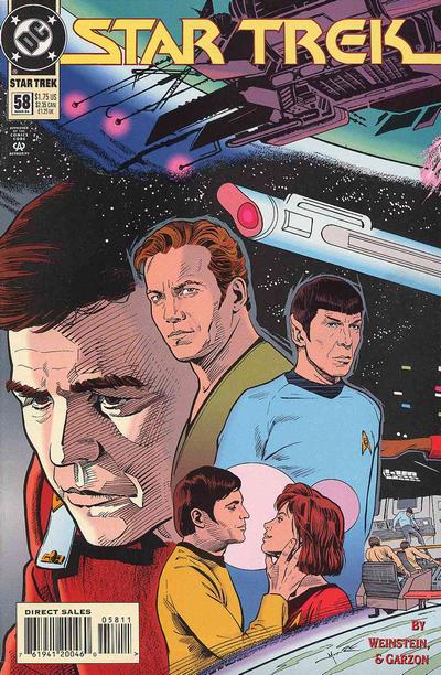 Star Trek (DC, 1989 series) #58 [Direct Sales]