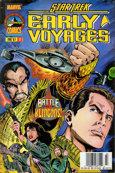 Star Trek: Early Voyages (1997 series) #2 [Newsstand]