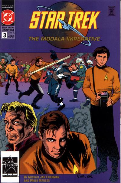 Star Trek – The Modala Imperative (DC, 1991 series) #3 [Direct]