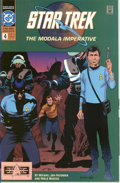 Star Trek – The Modala Imperative (DC, 1991 series) #4 [Direct]