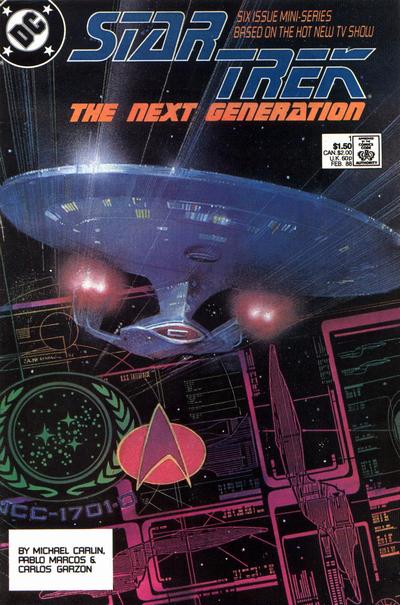 Star Trek: The Next Generation (DC, 1988 series) #1 [Direct]