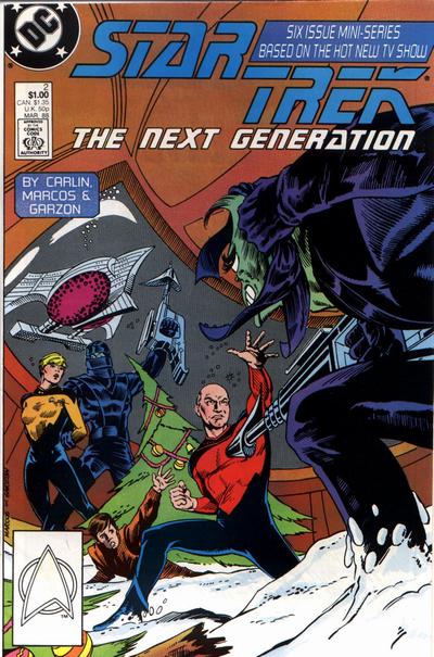 Star Trek: The Next Generation (DC, 1988 series) #2 [Direct]