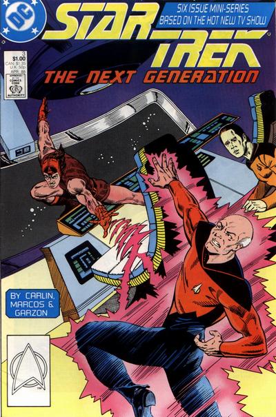 Star Trek: The Next Generation (DC, 1988 series) #3 [Direct]