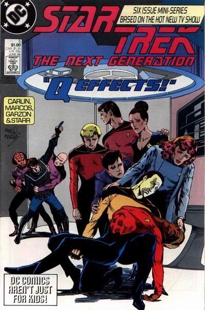 Star Trek: The Next Generation (DC, 1988 series) #5 [Direct]