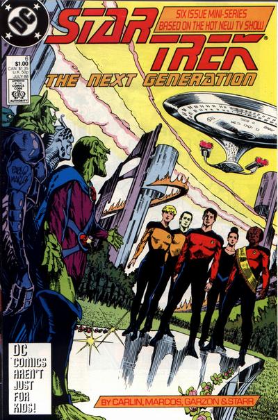 Star Trek: The Next Generation (DC, 1988 series) #6 [Direct]