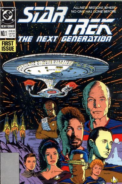 Star Trek: The Next Generation (DC, 1989 series) #1 [Direct]
