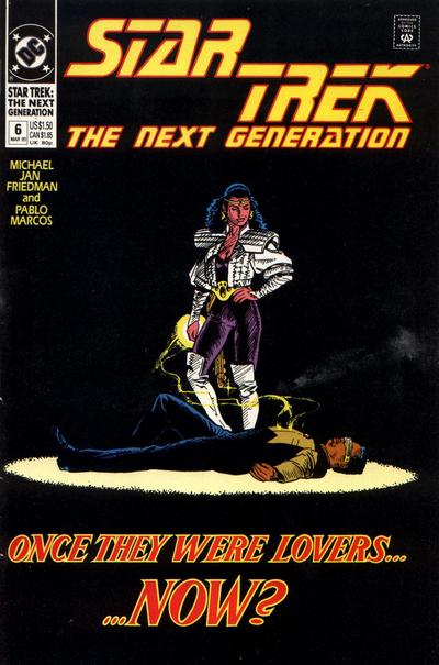 Star Trek: The Next Generation (DC, 1989 series) #6 [Direct]