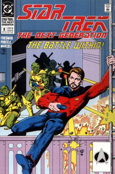 Star Trek: The Next Generation (DC, 1989 series) #8 [Direct]