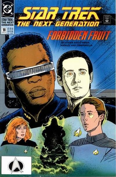 Star Trek: The Next Generation (DC, 1989 series) #18 [Direct]