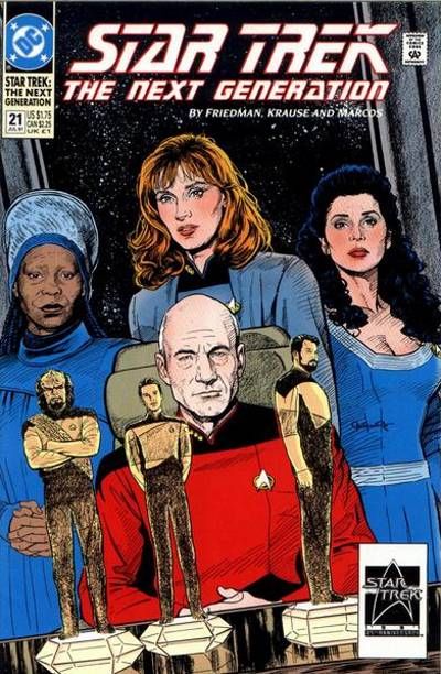 Star Trek: The Next Generation (DC, 1989 series) #21 [Direct]