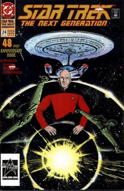 Star Trek: The Next Generation (DC, 1989 series) #24 [Direct]