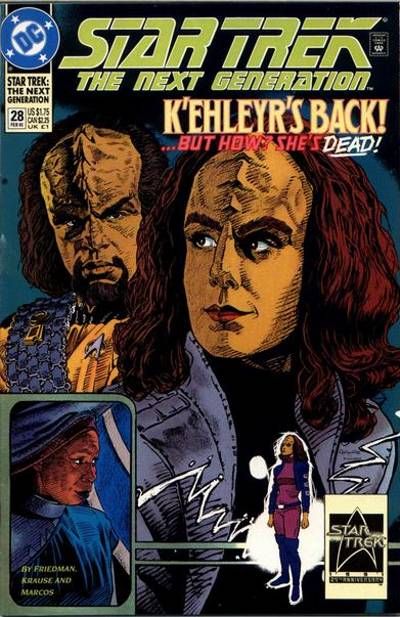 Star Trek: The Next Generation (DC, 1989 series) #28 [Direct]