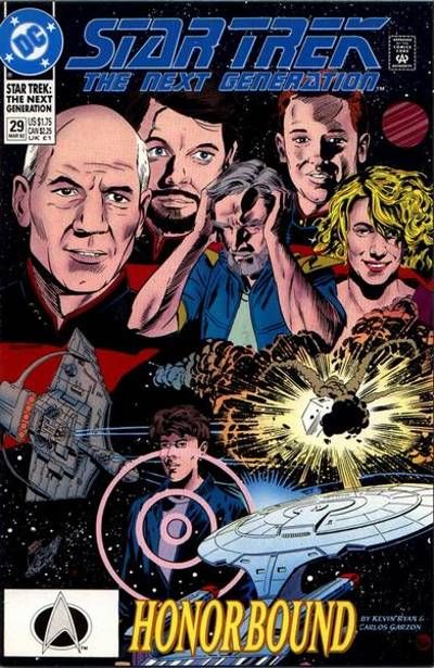 Star Trek: The Next Generation (DC, 1989 series) #29 [Direct]