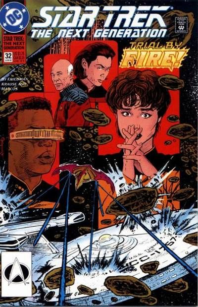 Star Trek: The Next Generation (DC, 1989 series) #32 [Direct]
