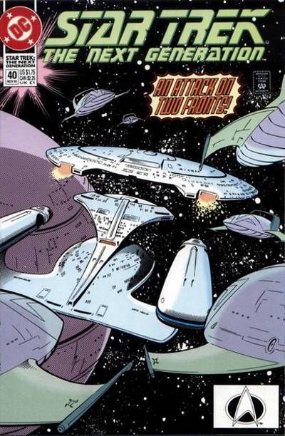 Star Trek: The Next Generation (DC, 1989 series) #40 [Direct]