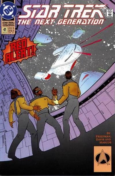 Star Trek: The Next Generation (DC, 1989 series) #41 [Direct]