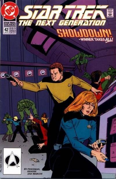 Star Trek: The Next Generation (DC, 1989 series) #42 [Direct]