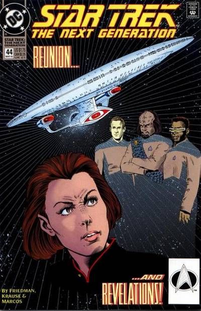 Star Trek: The Next Generation (DC, 1989 series) #44 [Direct]