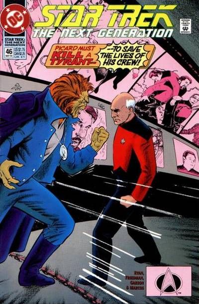 Star Trek: The Next Generation (DC, 1989 series) #46 [Direct]