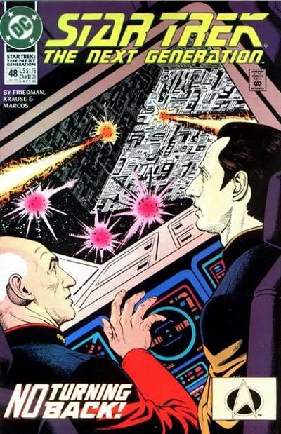 Star Trek: The Next Generation (DC, 1989 series) #48 [Direct]