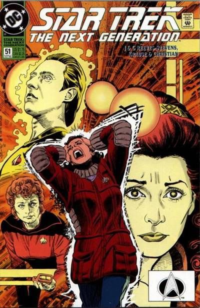 Star Trek: The Next Generation (DC, 1989 series) #51 [Direct]