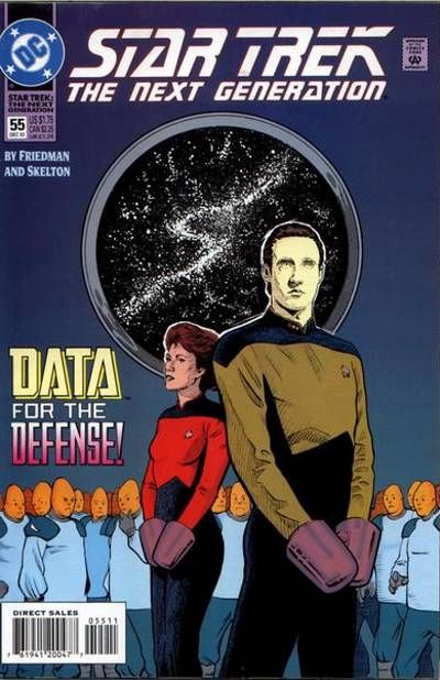 Star Trek: The Next Generation (DC, 1989 series) #55 [Direct Sales]