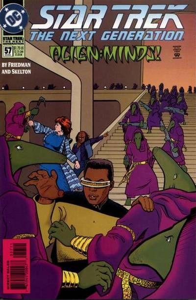 Star Trek: The Next Generation (DC, 1989 series) #57 [Direct Sales]