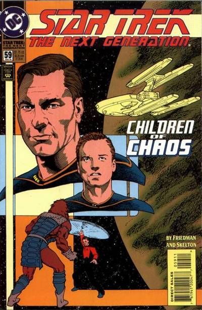 Star Trek: The Next Generation (DC, 1989 series) #59 [Direct Sales]