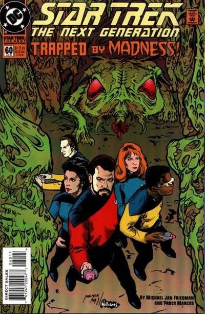 Star Trek: The Next Generation (DC, 1989 series) #60 [Direct Sales]