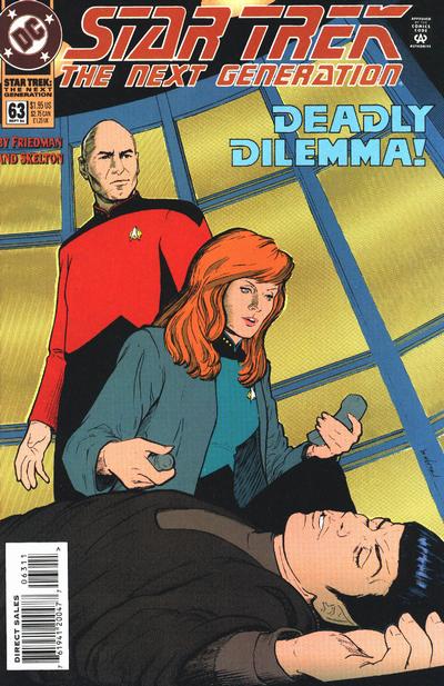 Star Trek: The Next Generation (DC, 1989 series) #63 [Direct Sales]