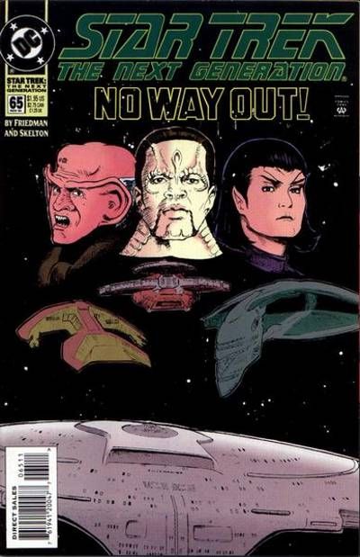 Star Trek: The Next Generation (DC, 1989 series) #65 [Direct Sales]