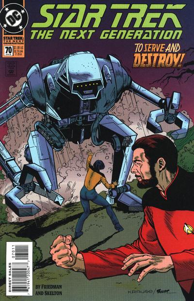 Star Trek: The Next Generation (DC, 1989 series) #70 [Direct Sales]
