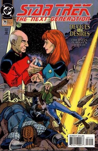 Star Trek: The Next Generation (DC, 1989 series) #71 [Direct Sales]