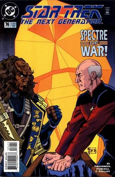 Star Trek: The Next Generation (DC, 1989 series) #74 [Direct Sales]