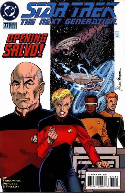 Star Trek: The Next Generation (DC, 1989 series) #77 [Direct Sales]