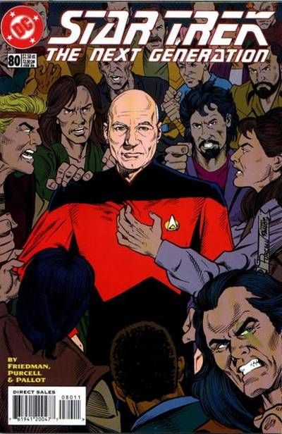 Star Trek: The Next Generation (DC, 1989 series) #80 [Direct Sales]
