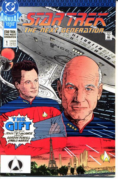Star Trek: The Next Generation Annual (DC, 1990 series) #1 [Direct]