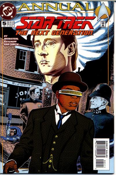 Star Trek: The Next Generation Annual (DC, 1990 series) #5 [Direct Sales]