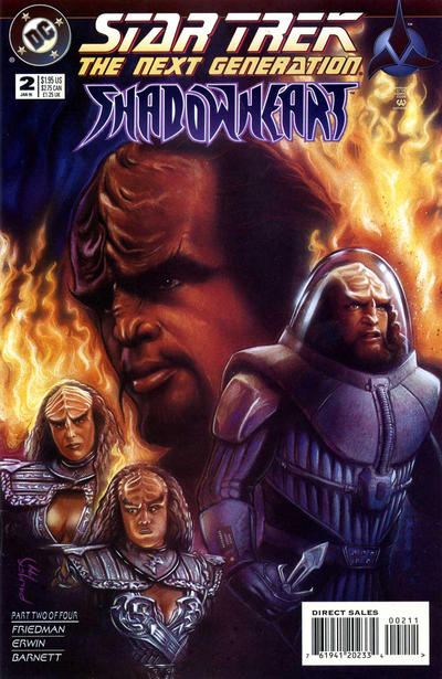 Star Trek: The Next Generation — Shadowheart (DC, 1994 series) #2 [Direct Sales]