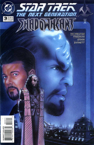 Star Trek: The Next Generation — Shadowheart (DC, 1994 series) #3 [Direct Sales]