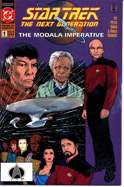 Star Trek: The Next Generation – The Modala Imperative (DC, 1991 series) #1 [Direct]