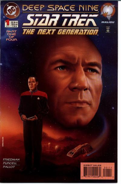 Star Trek: The Next Generation / Star Trek: Deep Space Nine (DC, 1994 series) #1 [Direct Sales]