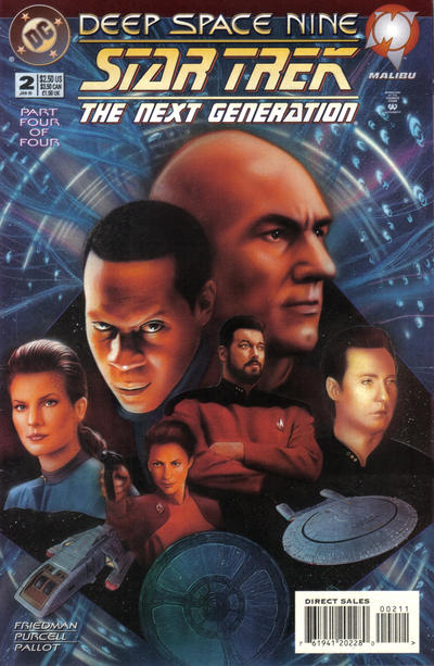 Star Trek: The Next Generation / Star Trek: Deep Space Nine (DC, 1994 series) #2 [Direct Sales]