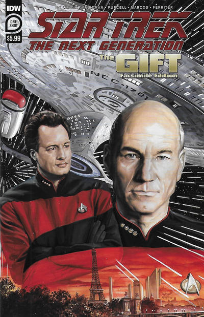 Star Trek: The Next Generation: The Gift Facsimile Edition (IDW, 2021 series)