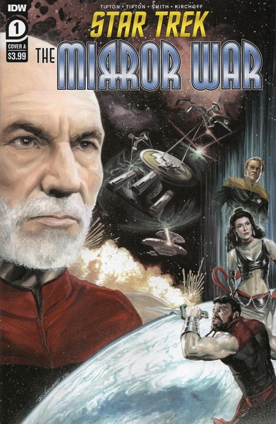 Star Trek: The Mirror War (IDW, 2021 series) #1 [Cover A – J. K. Woodward]