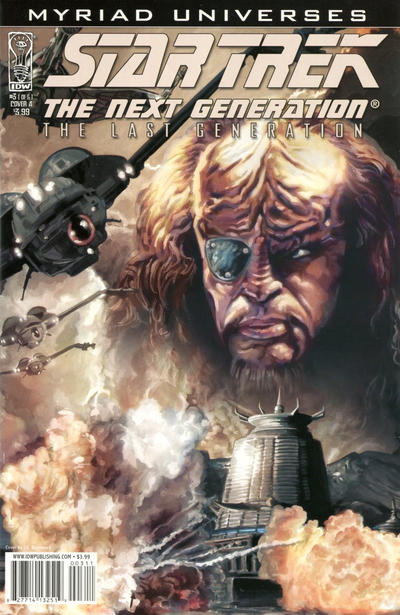 Star Trek: The Next Generation: The Last Generation (IDW, 2008 series) #3 [Cover A J.K. Woodward]